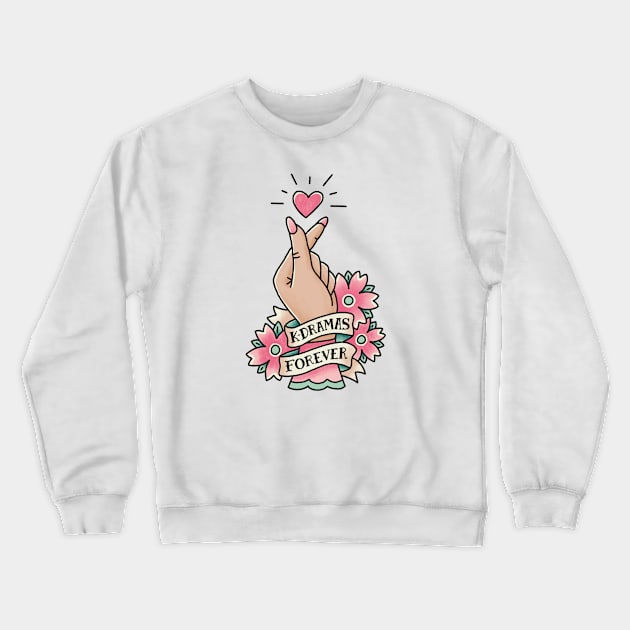 K-Dramas Forever Crewneck Sweatshirt by MidnightCoffee